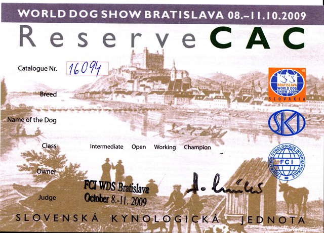 World dog show 2009 